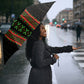 Mali Bogolanfini African Pattern Umbrella