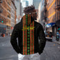 Personalized Mali Bogolanfini African Pattern Zip Hoodie
