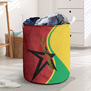 Guinea-Bissau Laundry Basket Happy Independence Day