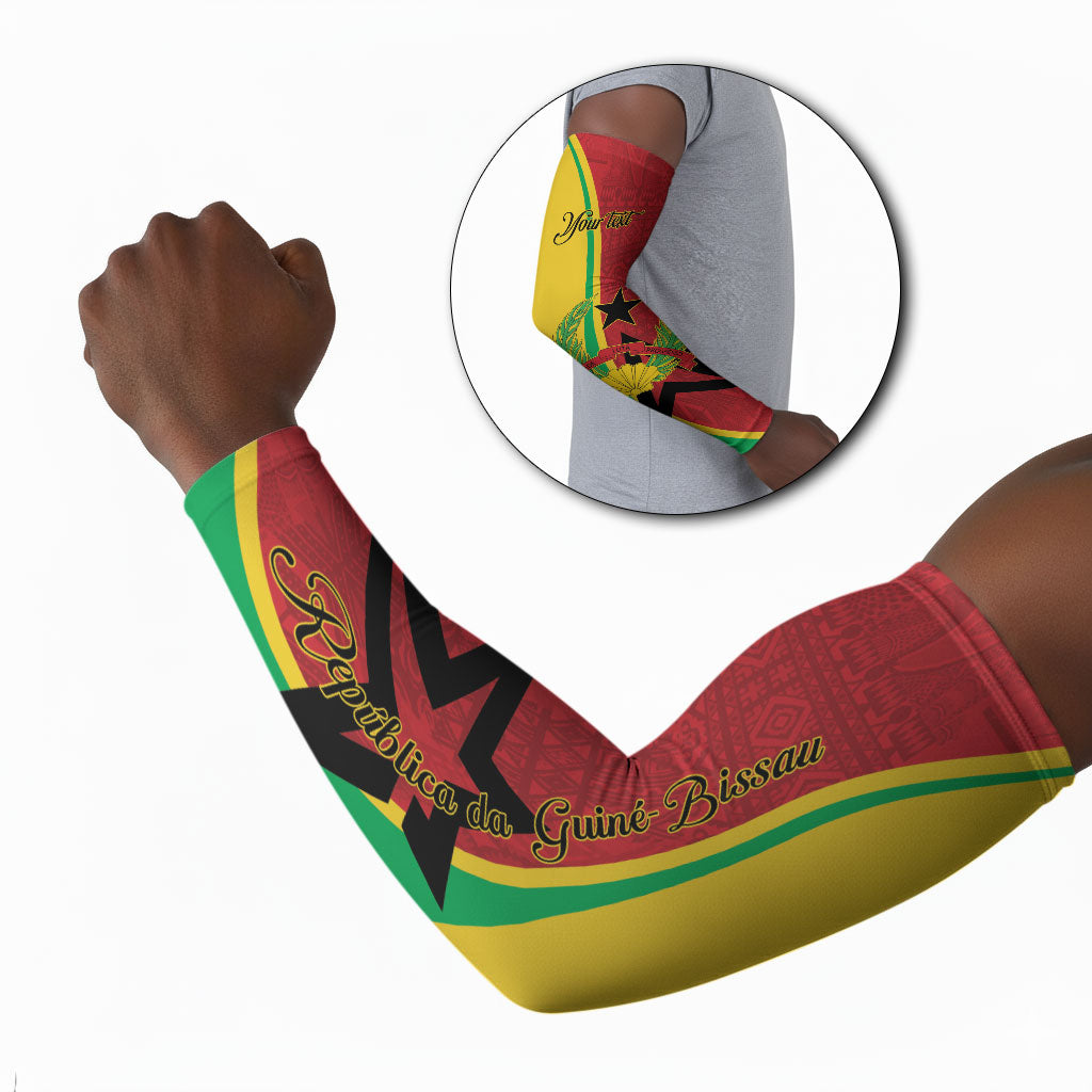 Personalized Guinea-Bissau Arm Sleeves Happy Independence Day