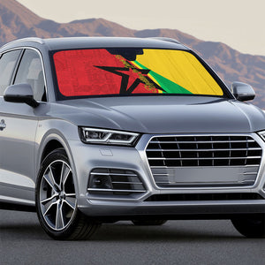 Guinea-Bissau Auto Sun Shade Happy Independence Day