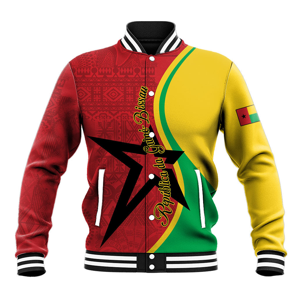 Personalized Guinea-Bissau Baseball Jacket Happy Independence Day