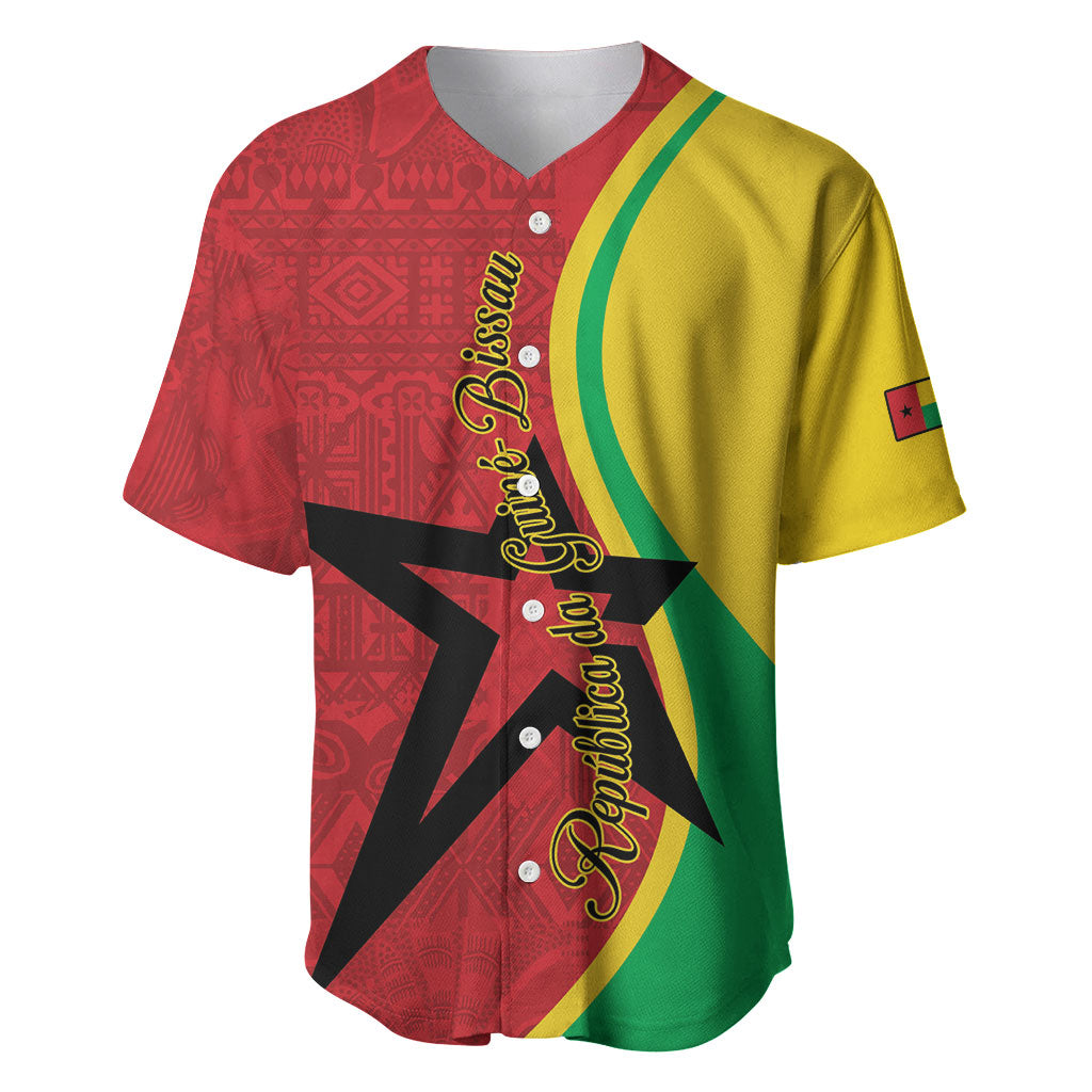 Personalized Guinea-Bissau Baseball Jersey Happy Independence Day