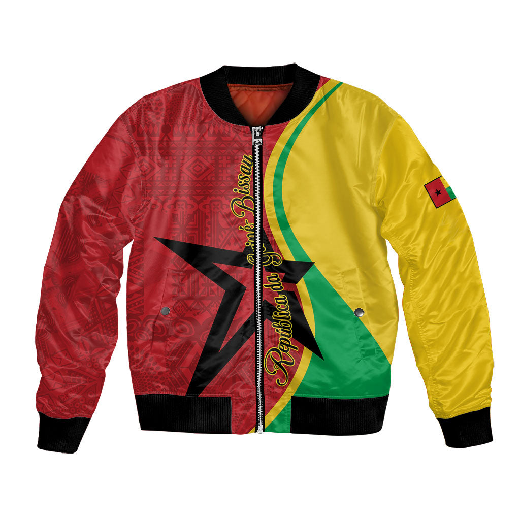 Personalized Guinea-Bissau Bomber Jacket Happy Independence Day