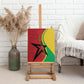Guinea-Bissau Canvas Wall Art Happy Independence Day