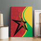 Guinea-Bissau Canvas Wall Art Happy Independence Day
