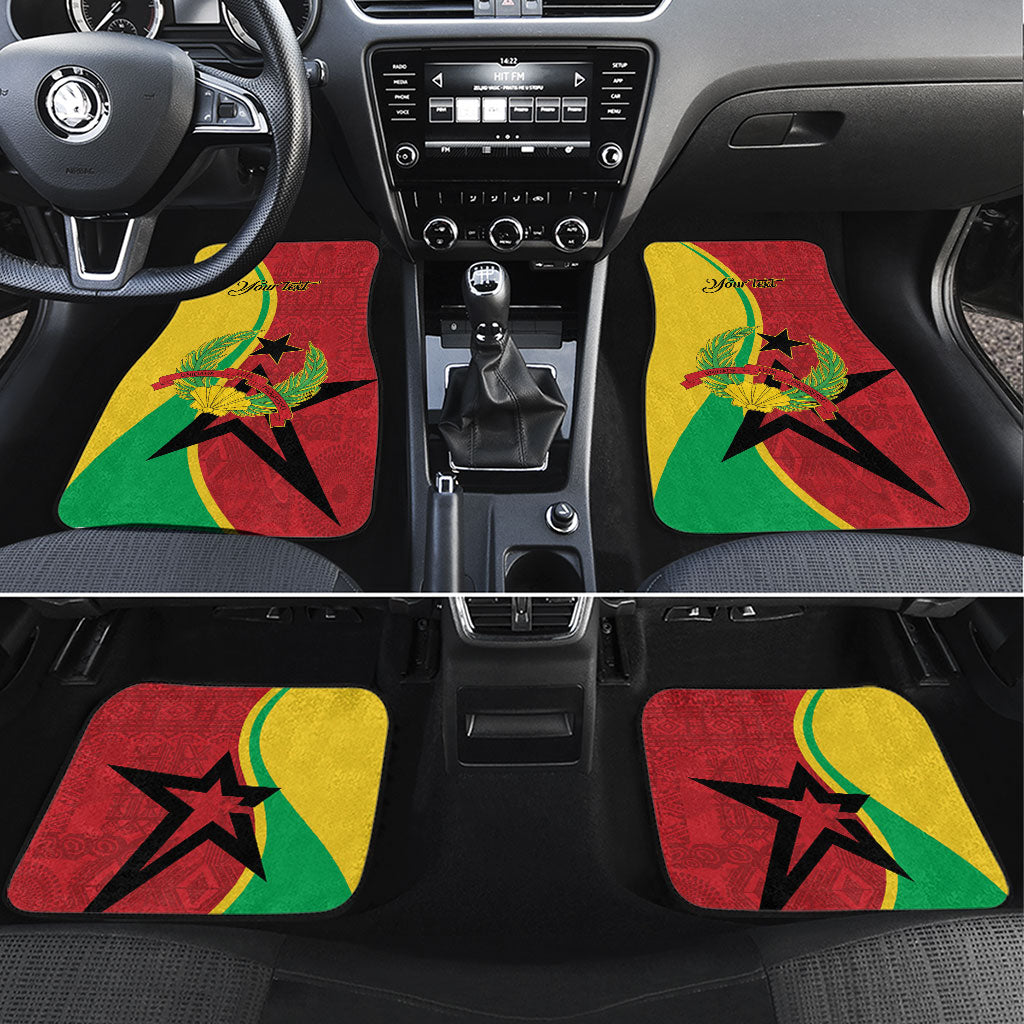 Personalized Guinea-Bissau Car Mats Happy Independence Day