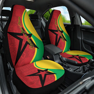 Guinea-Bissau Car Seat Cover Happy Independence Day