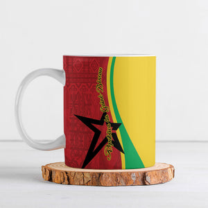 Personalized Guinea-Bissau Ceramic Mug Happy Independence Day