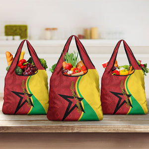 Guinea-Bissau Grocery Bag Happy Independence Day