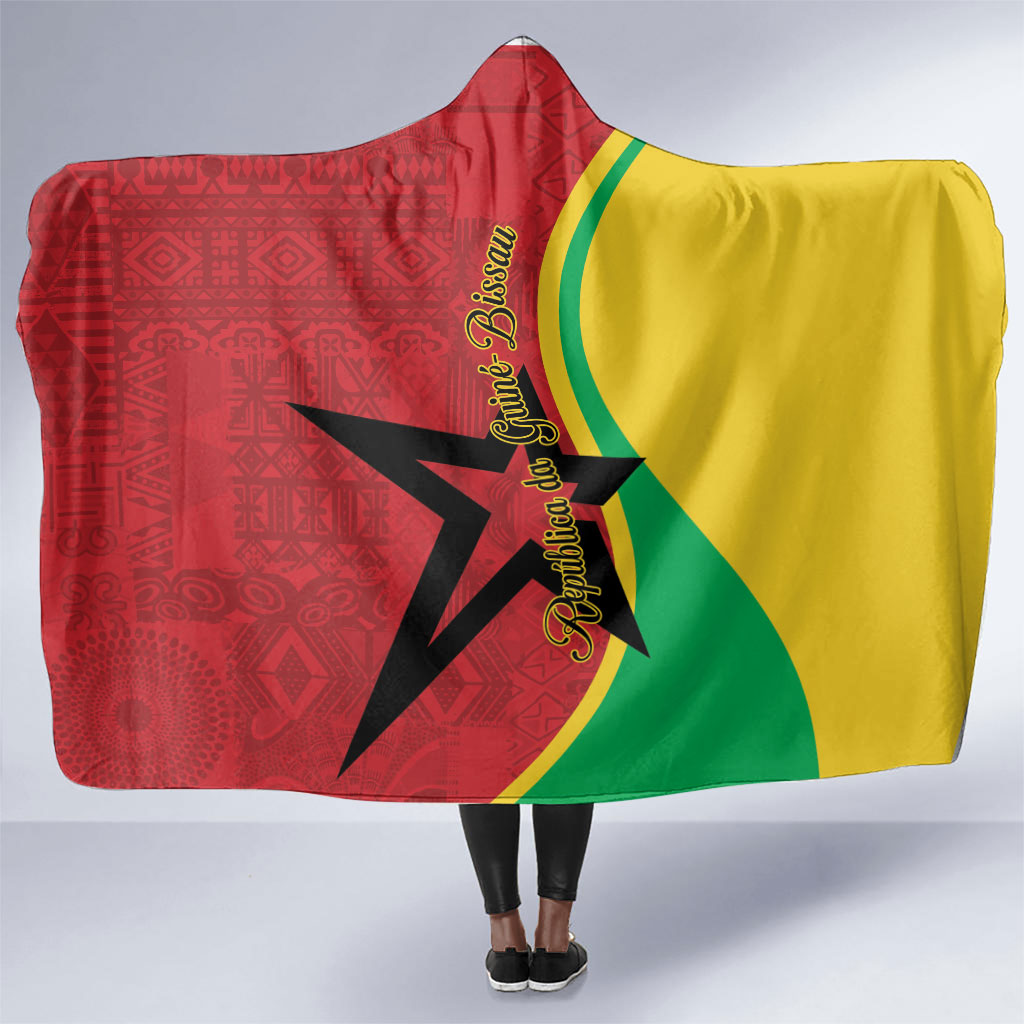 Guinea-Bissau Hooded Blanket Happy Independence Day
