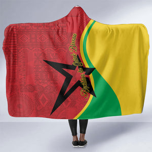 Guinea-Bissau Hooded Blanket Happy Independence Day
