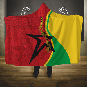 Guinea-Bissau Hooded Blanket Happy Independence Day