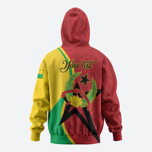 Personalized Guinea-Bissau Hoodie Happy Independence Day