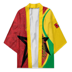 Personalized Guinea-Bissau Kimono Happy Independence Day