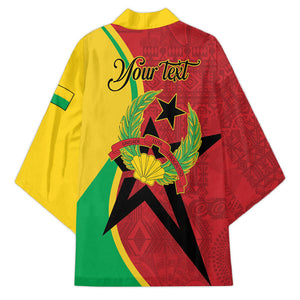 Personalized Guinea-Bissau Kimono Happy Independence Day