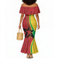 Personalized Guinea-Bissau Mermaid Dress Happy Independence Day