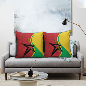 Guinea-Bissau Pillow Cover Happy Independence Day