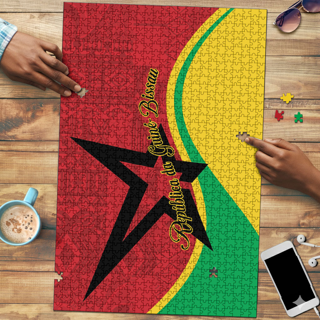 Guinea-Bissau Puzzle Happy Independence Day