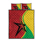 Guinea-Bissau Quilt Bed Set Happy Independence Day