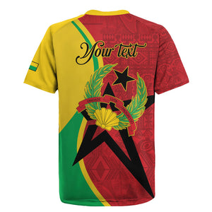 Personalized Guinea-Bissau Rugby Jersey Happy Independence Day