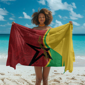 Guinea-Bissau Sarong Happy Independence Day