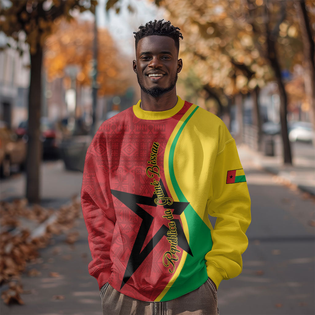 Personalized Guinea-Bissau Sweatshirt Happy Independence Day