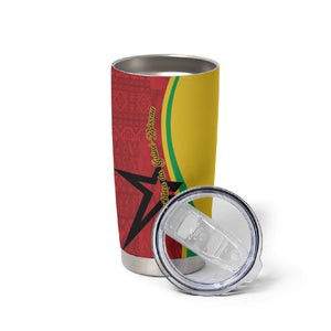 Personalized Guinea-Bissau Tumbler Cup Happy Independence Day