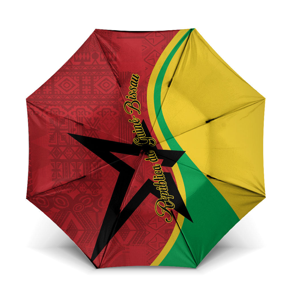 Guinea-Bissau Umbrella Happy Independence Day