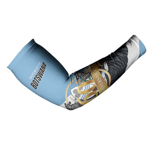 Personalized Botswana 2026 Arm Sleeves 60th Anniversary