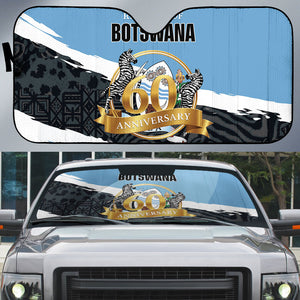 Botswana 2026 Auto Sun Shade 60th Anniversary