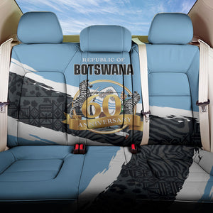 Botswana 2026 Back Car Seat Cover 60th Anniversary