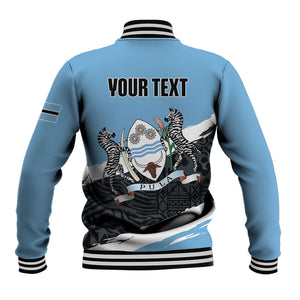 Personalized Botswana 2026 Baseball Jacket 60th Anniversary