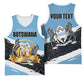 Personalized Botswana 2026 Basketball Jersey 60th Anniversary