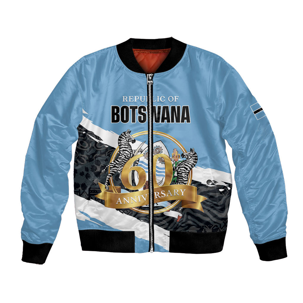 Personalized Botswana 2026 Bomber Jacket 60th Anniversary