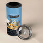 Personalized Botswana 2026 4 in 1 Can Cooler Tumbler 60th Anniversary