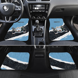 Personalized Botswana 2026 Car Mats 60th Anniversary