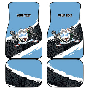 Personalized Botswana 2026 Car Mats 60th Anniversary