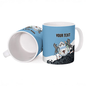 Personalized Botswana 2026 Ceramic Mug 60th Anniversary