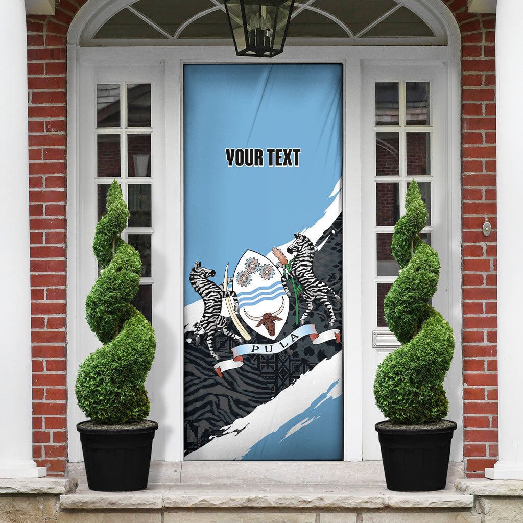 Personalized Botswana 2026 Door Cover 60th Anniversary