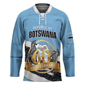 Personalized Botswana 2026 Hockey Jersey 60th Anniversary