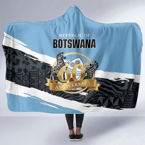 Botswana 2026 Hooded Blanket 60th Anniversary