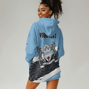 Personalized Botswana 2026 Hoodie Dress 60th Anniversary