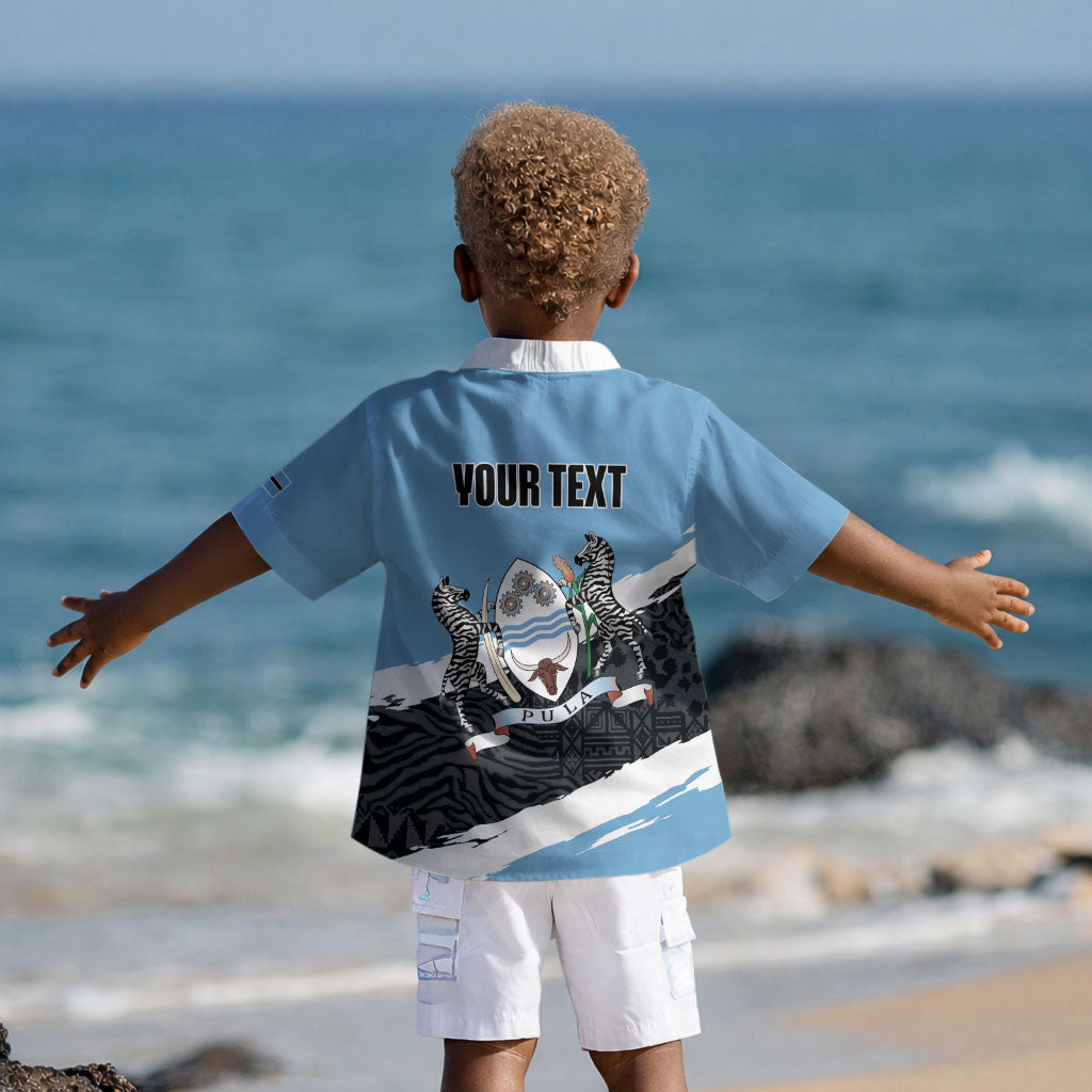 Personalized Botswana 2026 Kid Hawaiian Shirt 60th Anniversary