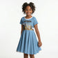 Personalized Botswana 2026 Kid Short Sleeve Dress 60th Anniversary