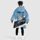 Personalized Botswana 2026 Kid Wearable Blanket Hoodie 60th Anniversary