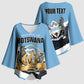 Personalized Botswana 2026 Kimono Sleeve Blouse 60th Anniversary