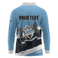 Personalized Botswana 2026 Long Sleeve Polo Shirt 60th Anniversary