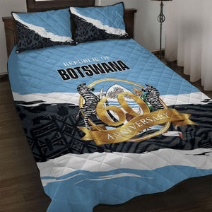 Botswana 2026 Quilt Bed Set 60th Anniversary