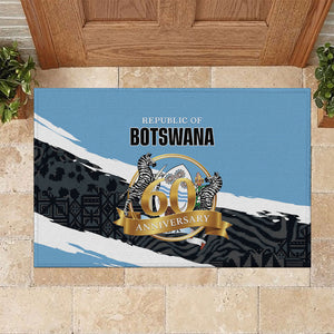 Botswana 2026 Rubber Doormat 60th Anniversary